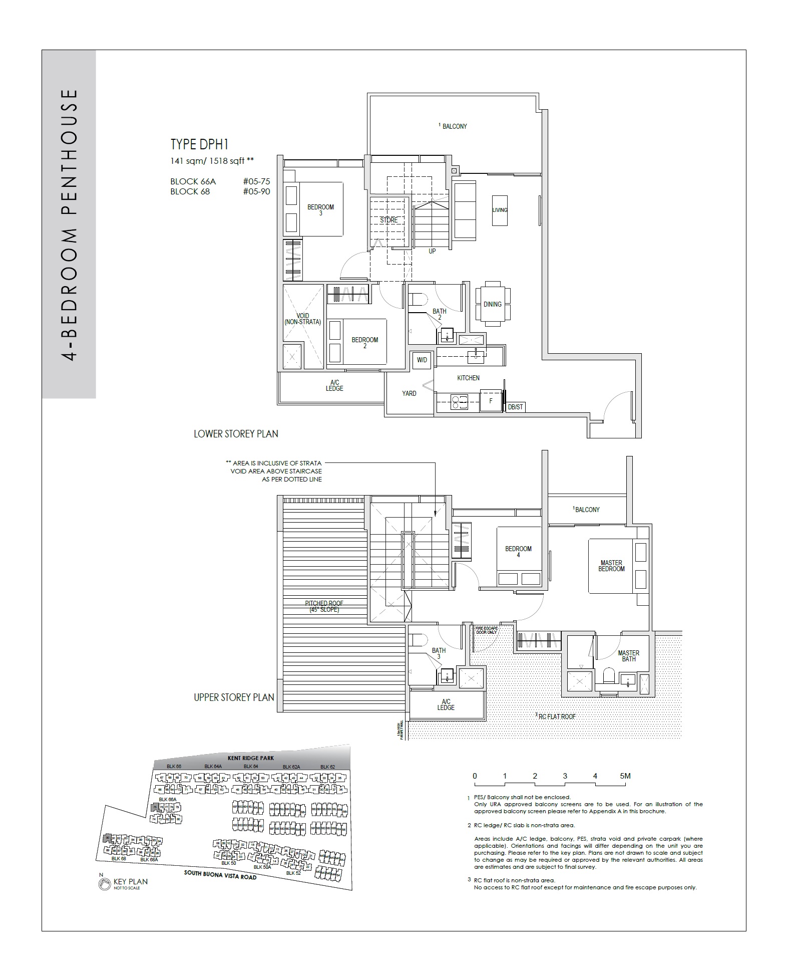Kent Ridge Hill Residences Floorplan